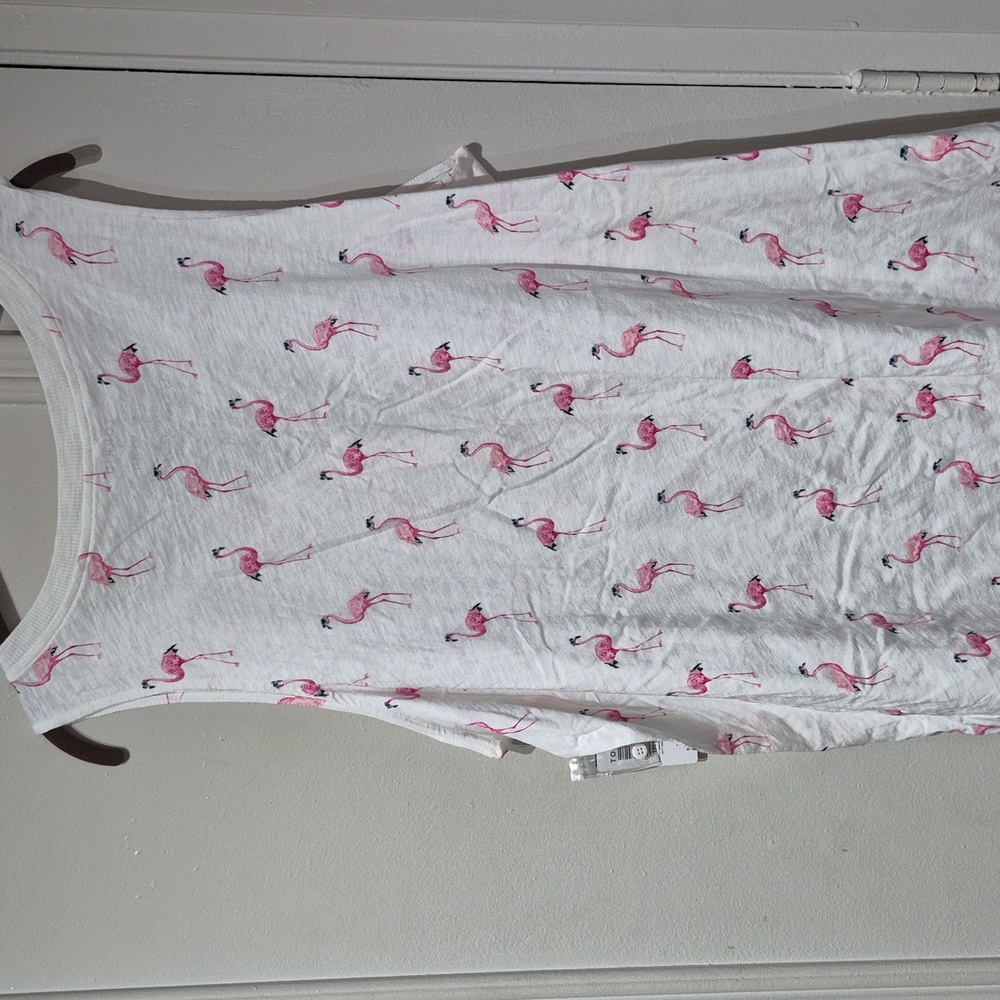 TORRID- PINK FLAMINGOS TANK - Picture 4 of 7